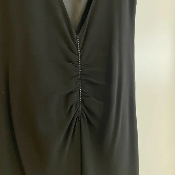 Ralph Lauren Black Gown with Train - Picture 3 of 6